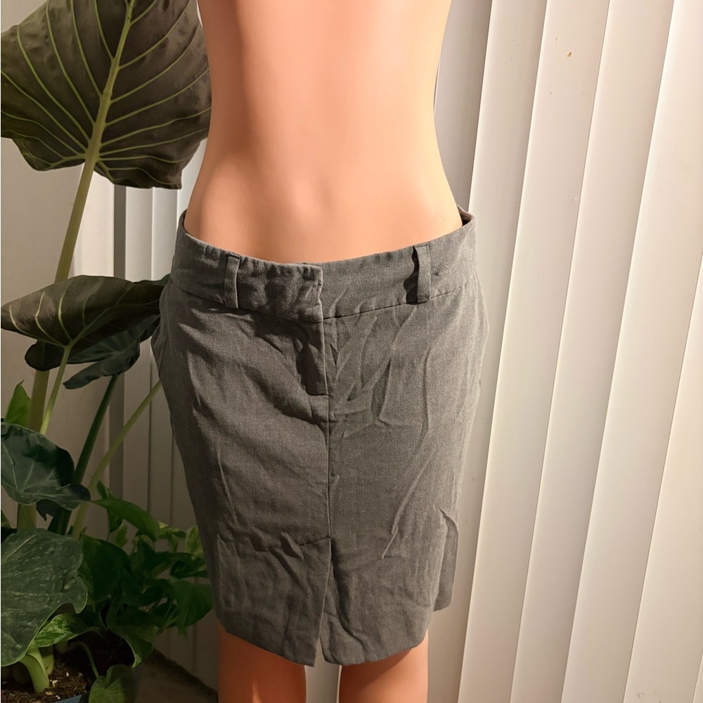 Old Navy Gray Pencil Skirt